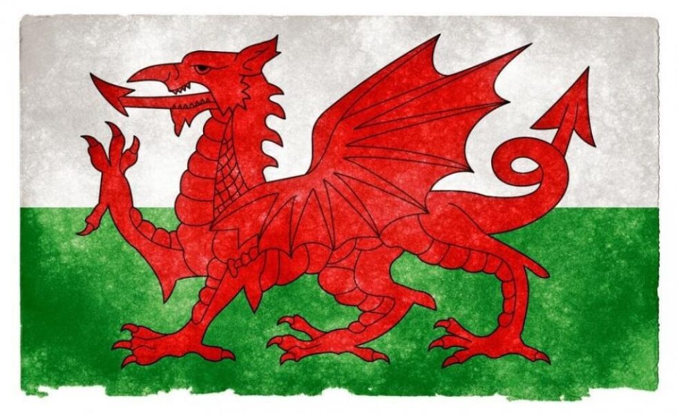 Y Ddraig Goch / The flag of Wales