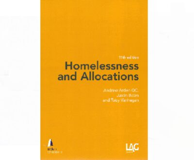New edition of 'Homelessness and Allocations' published