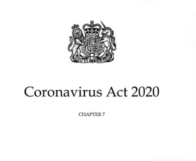 Coronavirus Act 2020, residential lettings and extended notice periods