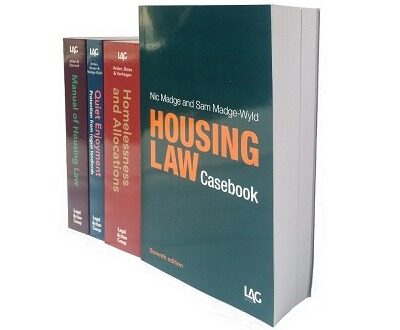 Four new housing law titles from Legal Action Group